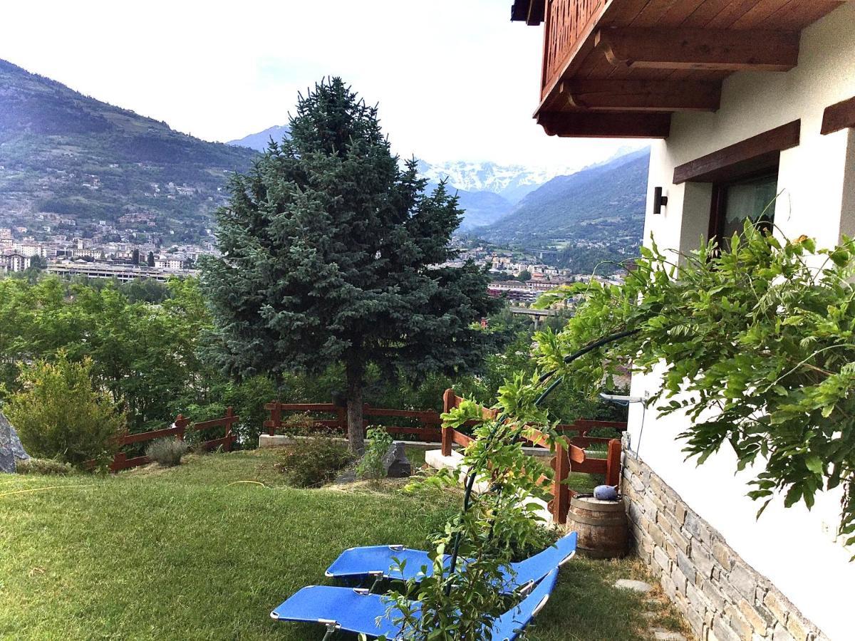 Agriturismo B&B Chevres A Cheval Charvensod ภายนอก รูปภาพ
