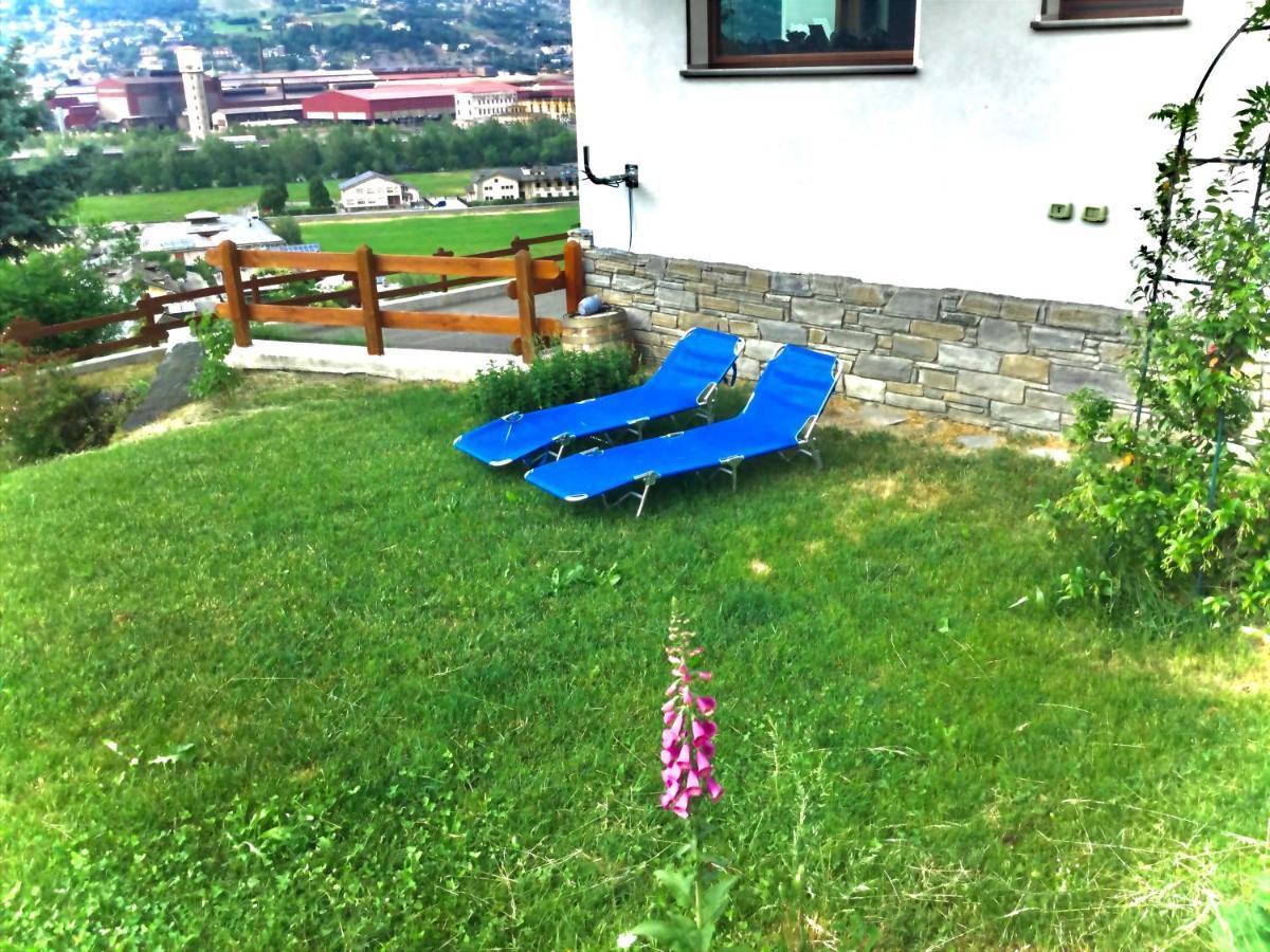 Agriturismo B&B Chevres A Cheval Charvensod ภายนอก รูปภาพ